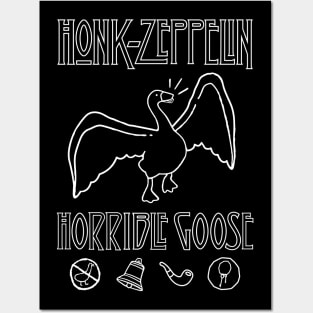 Honk Horrible Goose Posters and Art